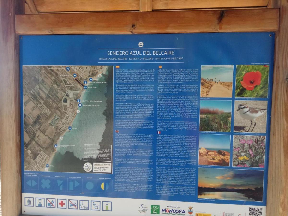 Apto. Con Wifi, Piscina, Vistas Al Mar Y Parking. Moncófar المظهر الخارجي الصورة