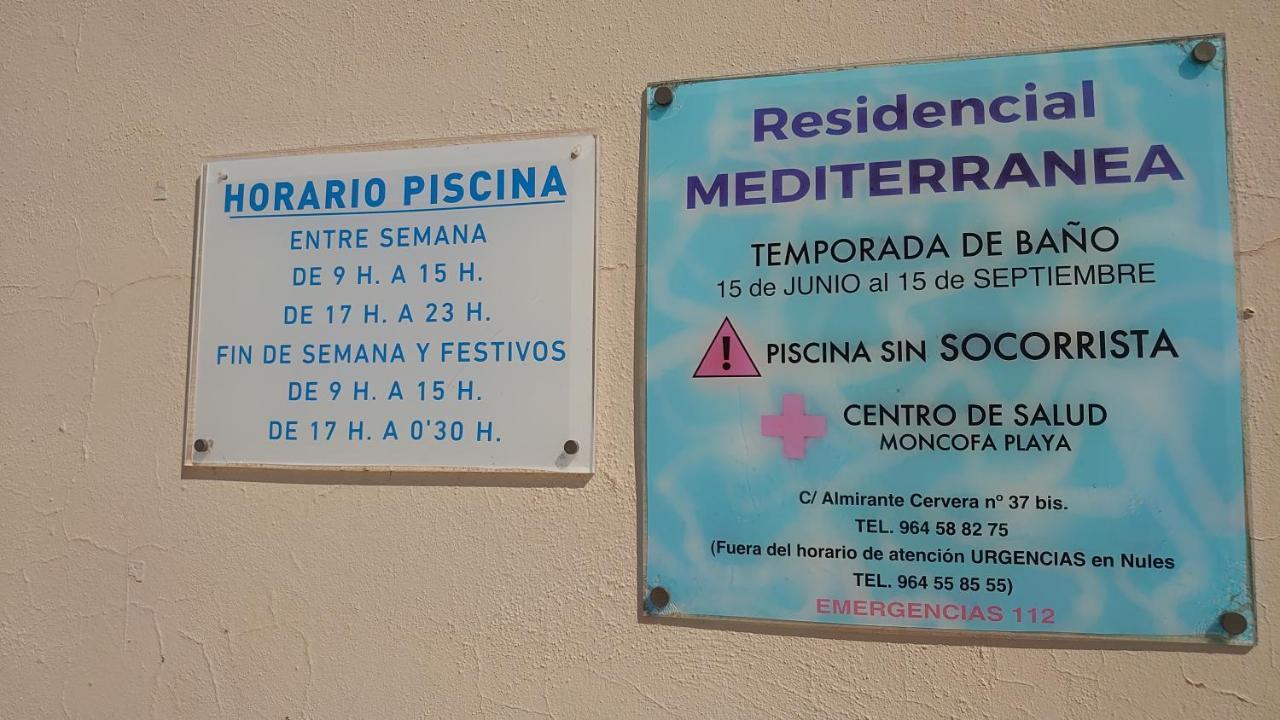 Apto. Con Wifi, Piscina, Vistas Al Mar Y Parking. Moncófar المظهر الخارجي الصورة